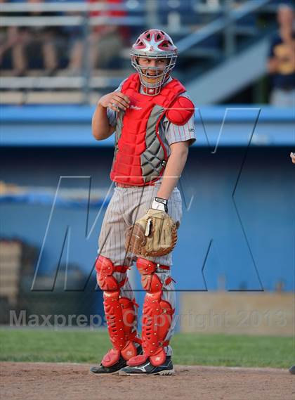 Thumbnail 2 in Geneseo vs. Red Jacket (NYSPHSAA Section 5 Class C Final) photogallery.