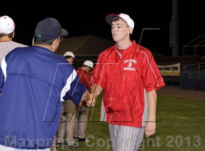 Thumbnail 3 in Geneseo vs. Red Jacket (NYSPHSAA Section 5 Class C Final) photogallery.