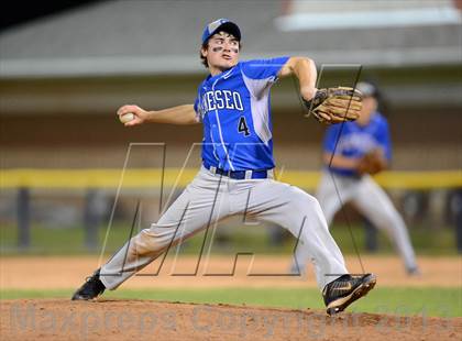 Thumbnail 3 in Geneseo vs. Red Jacket (NYSPHSAA Section 5 Class C Final) photogallery.
