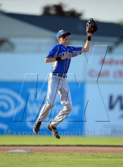 Thumbnail 1 in Geneseo vs. Red Jacket (NYSPHSAA Section 5 Class C Final) photogallery.