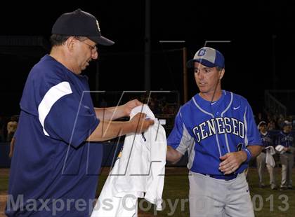 Thumbnail 1 in Geneseo vs. Red Jacket (NYSPHSAA Section 5 Class C Final) photogallery.
