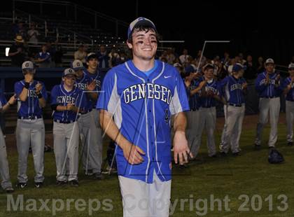 Thumbnail 1 in Geneseo vs. Red Jacket (NYSPHSAA Section 5 Class C Final) photogallery.