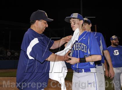 Thumbnail 3 in Geneseo vs. Red Jacket (NYSPHSAA Section 5 Class C Final) photogallery.