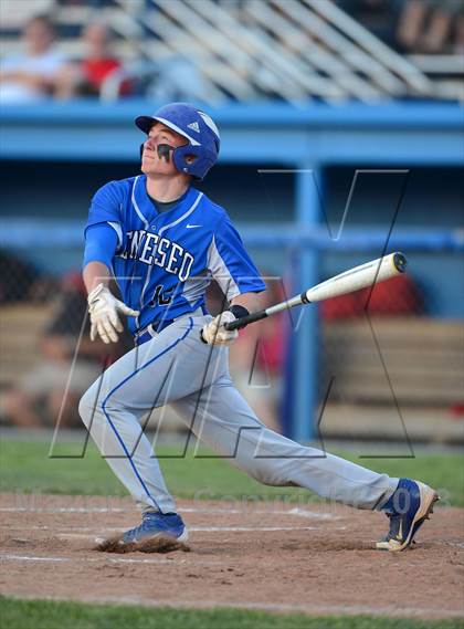 Thumbnail 1 in Geneseo vs. Red Jacket (NYSPHSAA Section 5 Class C Final) photogallery.