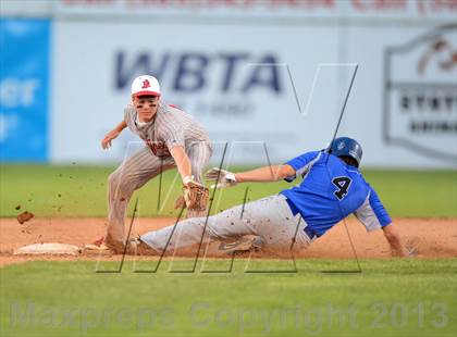Thumbnail 2 in Geneseo vs. Red Jacket (NYSPHSAA Section 5 Class C Final) photogallery.