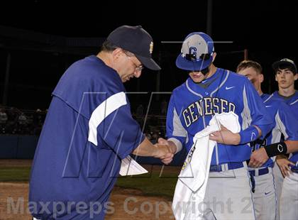 Thumbnail 1 in Geneseo vs. Red Jacket (NYSPHSAA Section 5 Class C Final) photogallery.