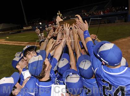 Thumbnail 2 in Geneseo vs. Red Jacket (NYSPHSAA Section 5 Class C Final) photogallery.