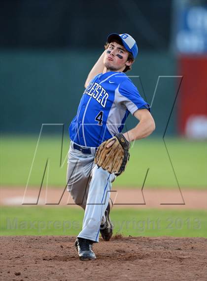Thumbnail 1 in Geneseo vs. Red Jacket (NYSPHSAA Section 5 Class C Final) photogallery.