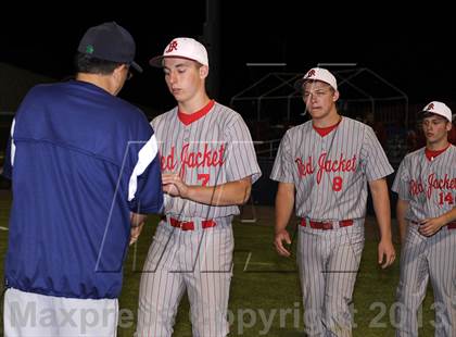 Thumbnail 2 in Geneseo vs. Red Jacket (NYSPHSAA Section 5 Class C Final) photogallery.