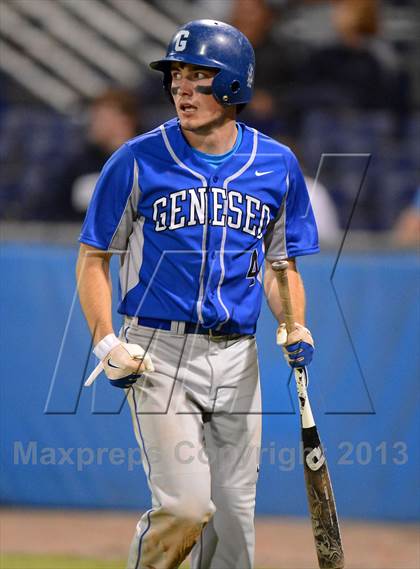 Thumbnail 3 in Geneseo vs. Red Jacket (NYSPHSAA Section 5 Class C Final) photogallery.