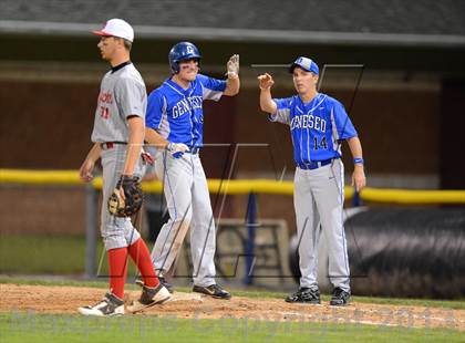Thumbnail 2 in Geneseo vs. Red Jacket (NYSPHSAA Section 5 Class C Final) photogallery.