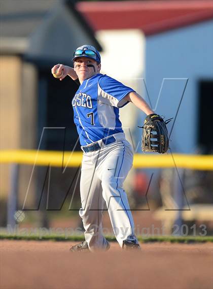 Thumbnail 3 in Geneseo vs. Red Jacket (NYSPHSAA Section 5 Class C Final) photogallery.