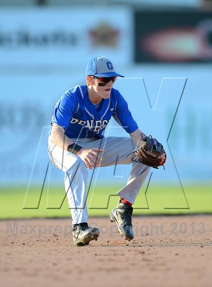 Thumbnail 1 in Geneseo vs. Red Jacket (NYSPHSAA Section 5 Class C Final) photogallery.