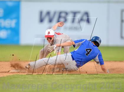 Thumbnail 3 in Geneseo vs. Red Jacket (NYSPHSAA Section 5 Class C Final) photogallery.