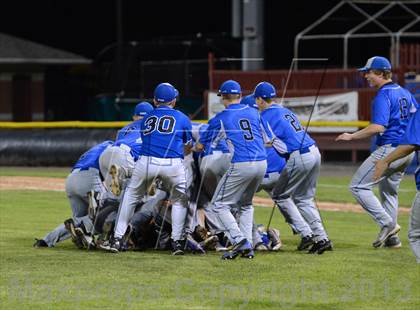 Thumbnail 2 in Geneseo vs. Red Jacket (NYSPHSAA Section 5 Class C Final) photogallery.
