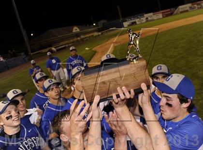 Thumbnail 1 in Geneseo vs. Red Jacket (NYSPHSAA Section 5 Class C Final) photogallery.