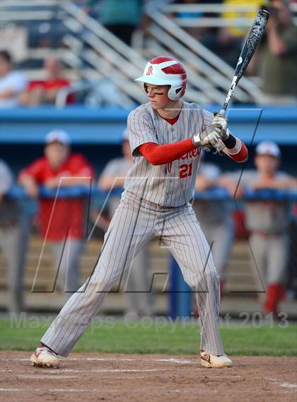 Thumbnail 3 in Geneseo vs. Red Jacket (NYSPHSAA Section 5 Class C Final) photogallery.