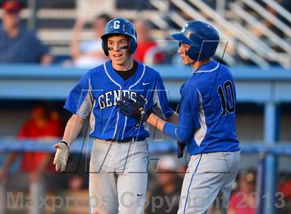 Thumbnail 3 in Geneseo vs. Red Jacket (NYSPHSAA Section 5 Class C Final) photogallery.