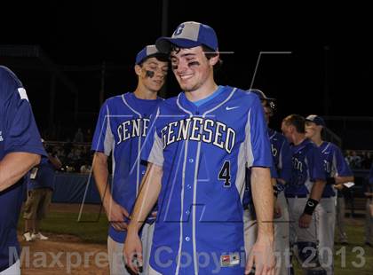 Thumbnail 2 in Geneseo vs. Red Jacket (NYSPHSAA Section 5 Class C Final) photogallery.