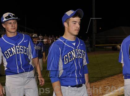 Thumbnail 3 in Geneseo vs. Red Jacket (NYSPHSAA Section 5 Class C Final) photogallery.