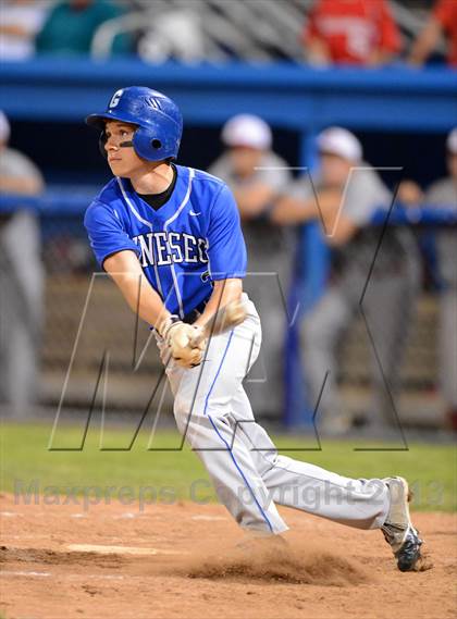 Thumbnail 3 in Geneseo vs. Red Jacket (NYSPHSAA Section 5 Class C Final) photogallery.