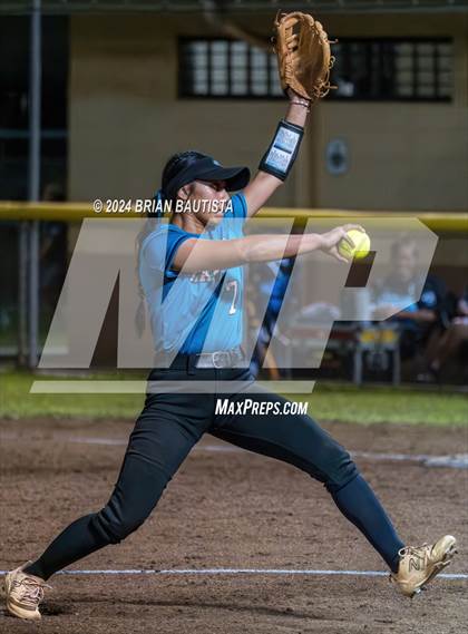 Thumbnail 3 in Mililani @ Kapolei (OIA Division 1 Final) photogallery.