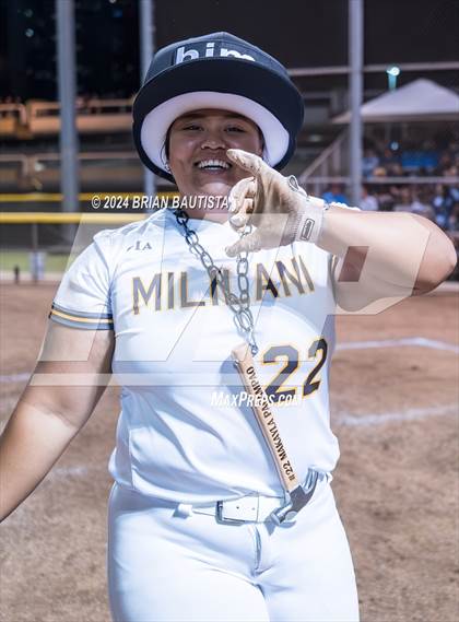 Thumbnail 2 in Mililani @ Kapolei (OIA Division 1 Final) photogallery.