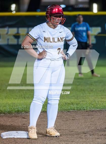 Thumbnail 3 in Mililani @ Kapolei (OIA Division 1 Final) photogallery.