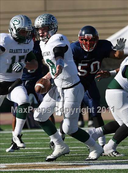 Thumbnail 1 in Granite Bay vs. Pleasant Grove (CIF SJS D1 Final) photogallery.