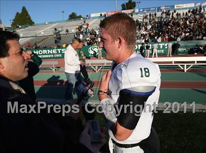 Thumbnail 2 in Granite Bay vs. Pleasant Grove (CIF SJS D1 Final) photogallery.