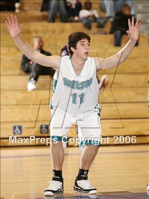Thumbnail 3 in Sheldon vs. St. Mary's-Stockton (Hoops for the Hungry) photogallery.