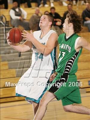 Thumbnail 1 in Sheldon vs. St. Mary's-Stockton (Hoops for the Hungry) photogallery.