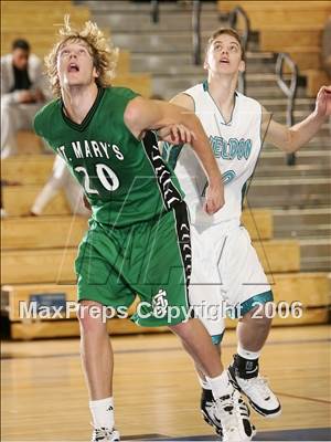 Thumbnail 3 in Sheldon vs. St. Mary's-Stockton (Hoops for the Hungry) photogallery.