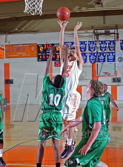 Thumbnail 2 in Polytechnic vs. Monrovia (Poly Tournament) photogallery.