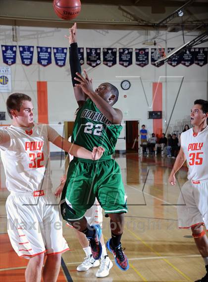 Thumbnail 1 in Polytechnic vs. Monrovia (Poly Tournament) photogallery.