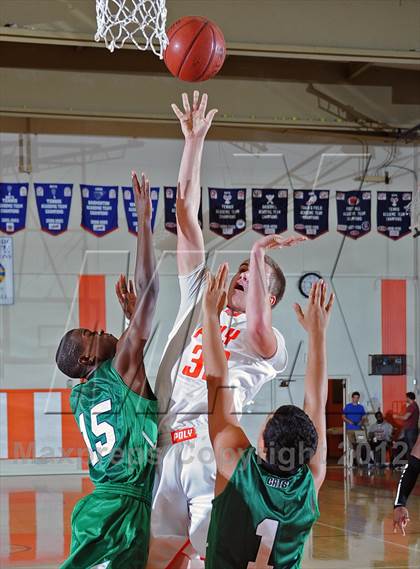 Thumbnail 2 in Polytechnic vs. Monrovia (Poly Tournament) photogallery.