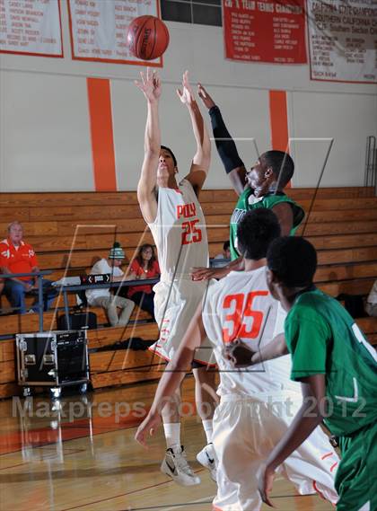 Thumbnail 2 in Polytechnic vs. Monrovia (Poly Tournament) photogallery.