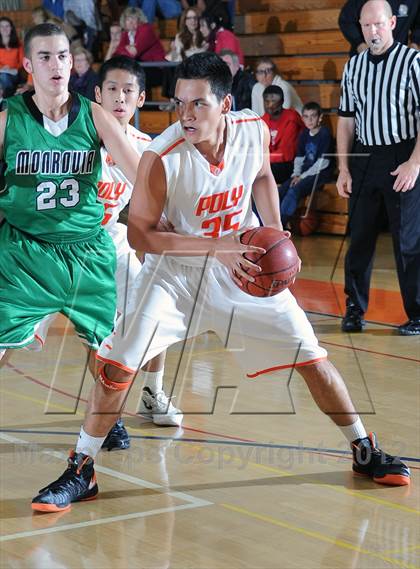 Thumbnail 1 in Polytechnic vs. Monrovia (Poly Tournament) photogallery.