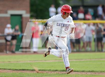 Thumbnail 3 in T.C. Roberson @ Charlotte Catholic (NCHSAA 4A West Regional Final - Game 2) photogallery.