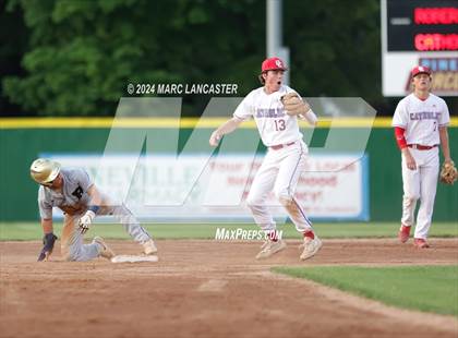 Thumbnail 1 in T.C. Roberson @ Charlotte Catholic (NCHSAA 4A West Regional Final - Game 2) photogallery.