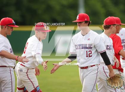 Thumbnail 1 in T.C. Roberson @ Charlotte Catholic (NCHSAA 4A West Regional Final - Game 2) photogallery.