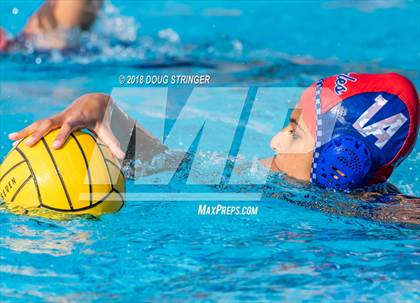 Thumbnail 3 in Mountain View vs. Los Altos (CIF-CCS Division 1 Girls Water Polo Championship) photogallery.