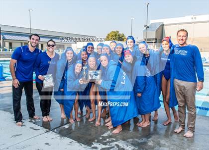 Thumbnail 1 in Mountain View vs. Los Altos (CIF-CCS Division 1 Girls Water Polo Championship) photogallery.