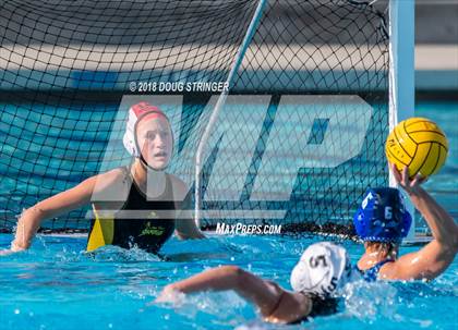 Thumbnail 2 in Mountain View vs. Los Altos (CIF-CCS Division 1 Girls Water Polo Championship) photogallery.