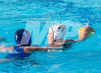 Thumbnail 3 in Mountain View vs. Los Altos (CIF-CCS Division 1 Girls Water Polo Championship) photogallery.