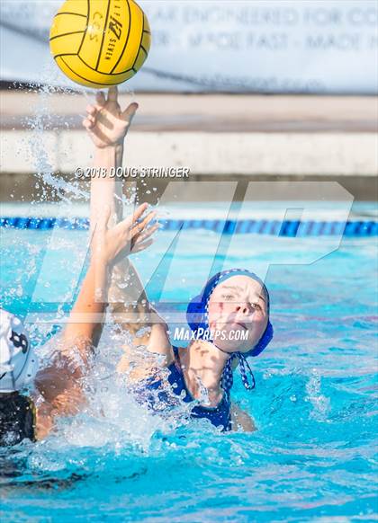Thumbnail 3 in Mountain View vs. Los Altos (CIF-CCS Division 1 Girls Water Polo Championship) photogallery.