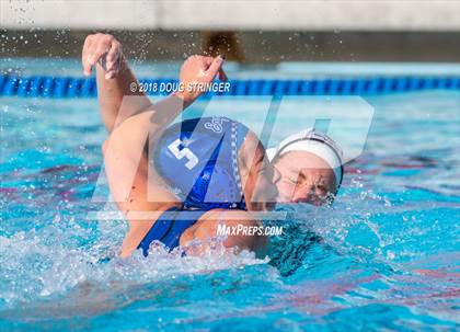 Thumbnail 3 in Mountain View vs. Los Altos (CIF-CCS Division 1 Girls Water Polo Championship) photogallery.