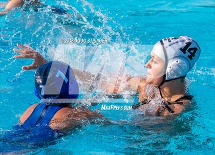 Thumbnail 1 in Mountain View vs. Los Altos (CIF-CCS Division 1 Girls Water Polo Championship) photogallery.