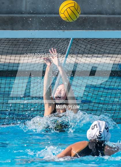 Thumbnail 3 in Mountain View vs. Los Altos (CIF-CCS Division 1 Girls Water Polo Championship) photogallery.