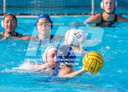 Thumbnail 1 in Mountain View vs. Los Altos (CIF-CCS Division 1 Girls Water Polo Championship) photogallery.